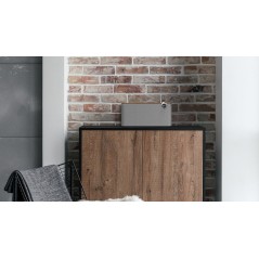 Klipsch The Three PLUS Valnød - Trådløs 120W Lydoplevelse i Premium Kvalitet